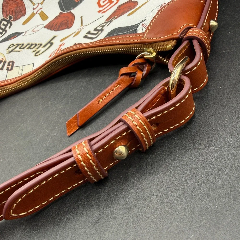Dooney Bourke San Francisco Giants Game‎ Day Hobo Bag Womens MLB Baseball Sporty
